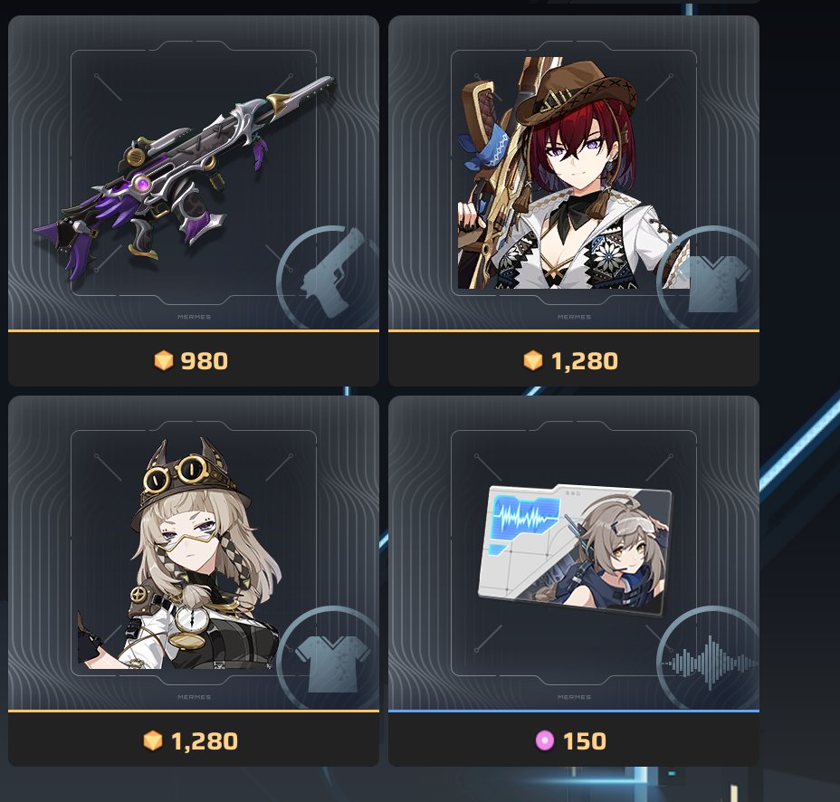 ProjectG0ddess's tweet photo. @Strinova_EN This is a problem some people played the beta for the character and weapon skin, but its in the shop?? https://t.co/EmGTEez8Mr