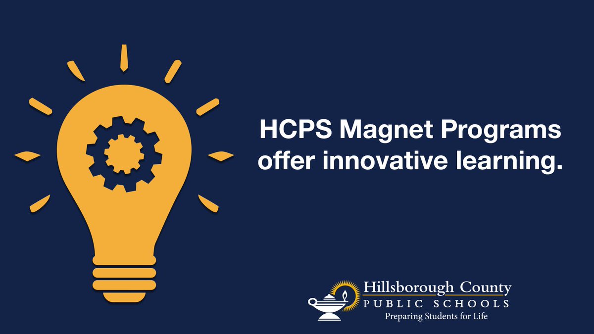 HillsboroughSch's tweet image. Did you know that our magnet programs engage students in hands-on projects and real-world experiences? Explore the unique academic options available for your child during the 2025-2026 school choice and magnet application window: hillsboroughschools.org/magnet

#MagnetPrograms