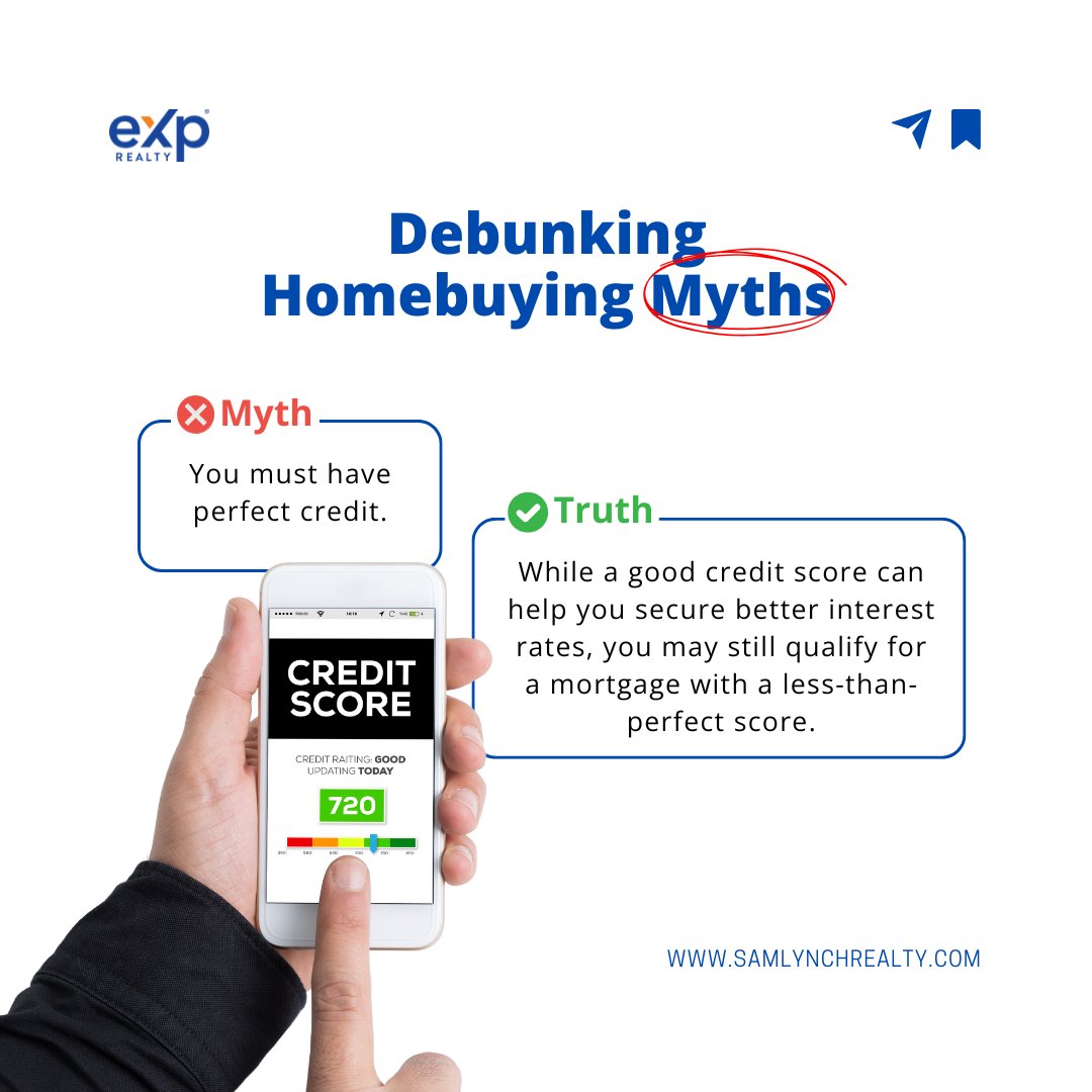 SamLynchRealtor's tweet photo. Debunking Common Homebuying Myths 🏡🛑

#Homebuying101 #RealEstateTruths #DebunkingMyths #RealEstateTips #SamLynchRealty #RealEstate #Realtor #RealEstateAgent #Home #Property #ForSale #DreamHome #Investment #RealtorLife #HouseHunting https://t.co/TknPpMOE3a