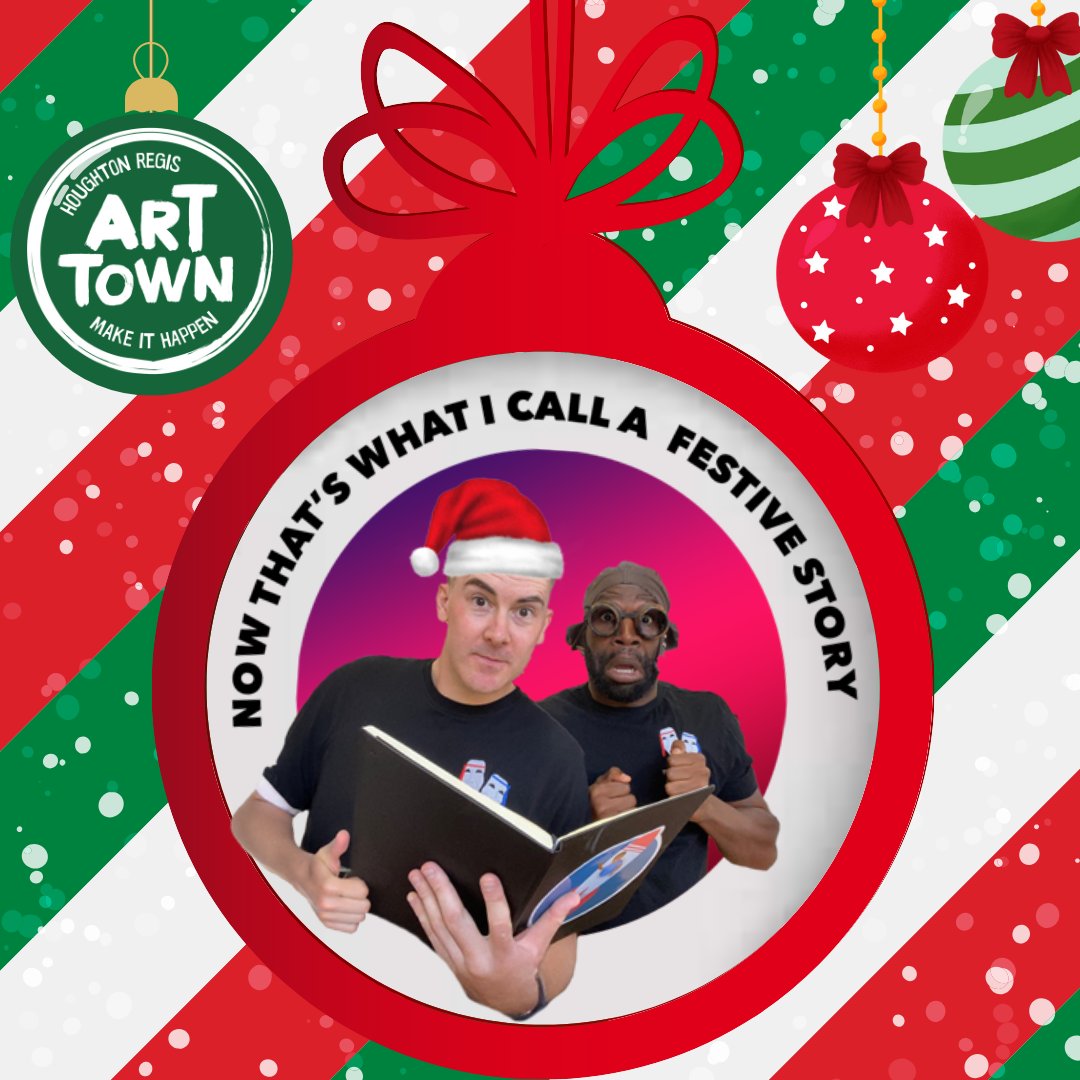 🎄The Drama Geezers: Now That's What I Call A Festive Story
 7th Dec
11am &amp; 2pm
Houghton Regis Library
Free🎅

Join The Drama Geezers for an interactive, heartwarming storytelling extravaganza, where children become the heroes of a brand-new festive tale!
 fullhouse.org.uk/current-show/d…