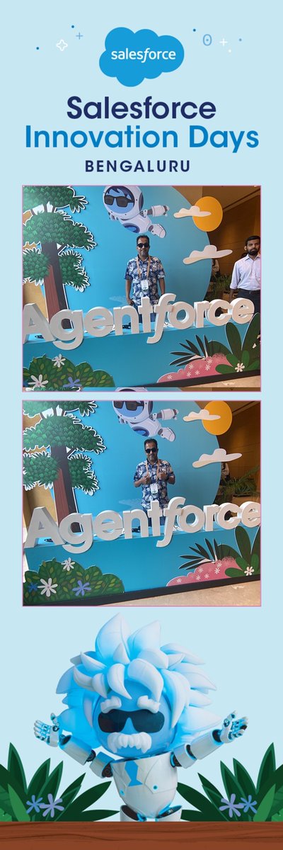 manjunathscm's tweet image. #Salesforce Bengaluru Innovation at Conrad hotels. Great experience with Agent force lab 👌👌