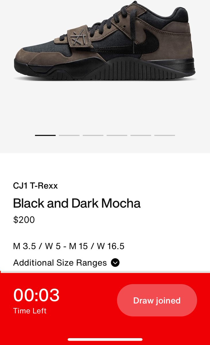 Almost missed the draw. Got in with a few seconds left. 🤞🏼