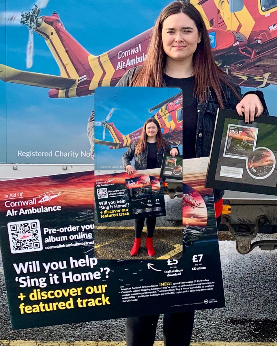 Please download this amazing #singithome album 💿 it’s currently number 11 but I know we can get it to number 1 🚁🚁 cornwallairambulance.bandcamp.com/album/sing-it-…