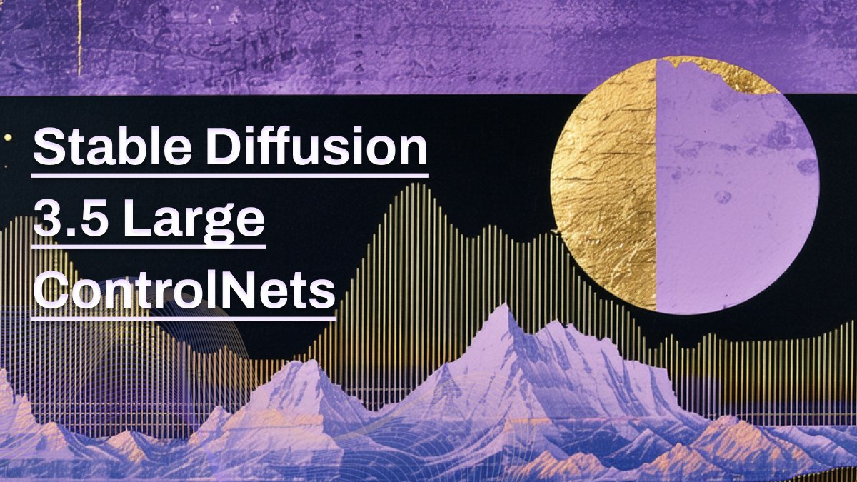We heard you want Control. 🎮

So, today we are adding new capabilities to Stable Diffusion 3.5 Large with the release of three ControlNets: Blur, Canny, and Depth.

The models are free for both commercial and non-commercial use under the permissive Stability AI Community