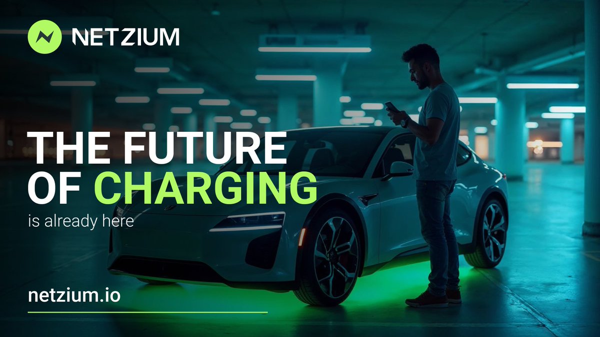 Netzium2030's tweet photo. 🚗⚡ Charge as you go! With #Aeir’s wireless energy tech and #Netzium tokens, the days of plugging in your EV are over. The future of mobility is clean and connected. 🌍 https://t.co/NwRD0MNTAY https://t.co/UfWozxAtl7