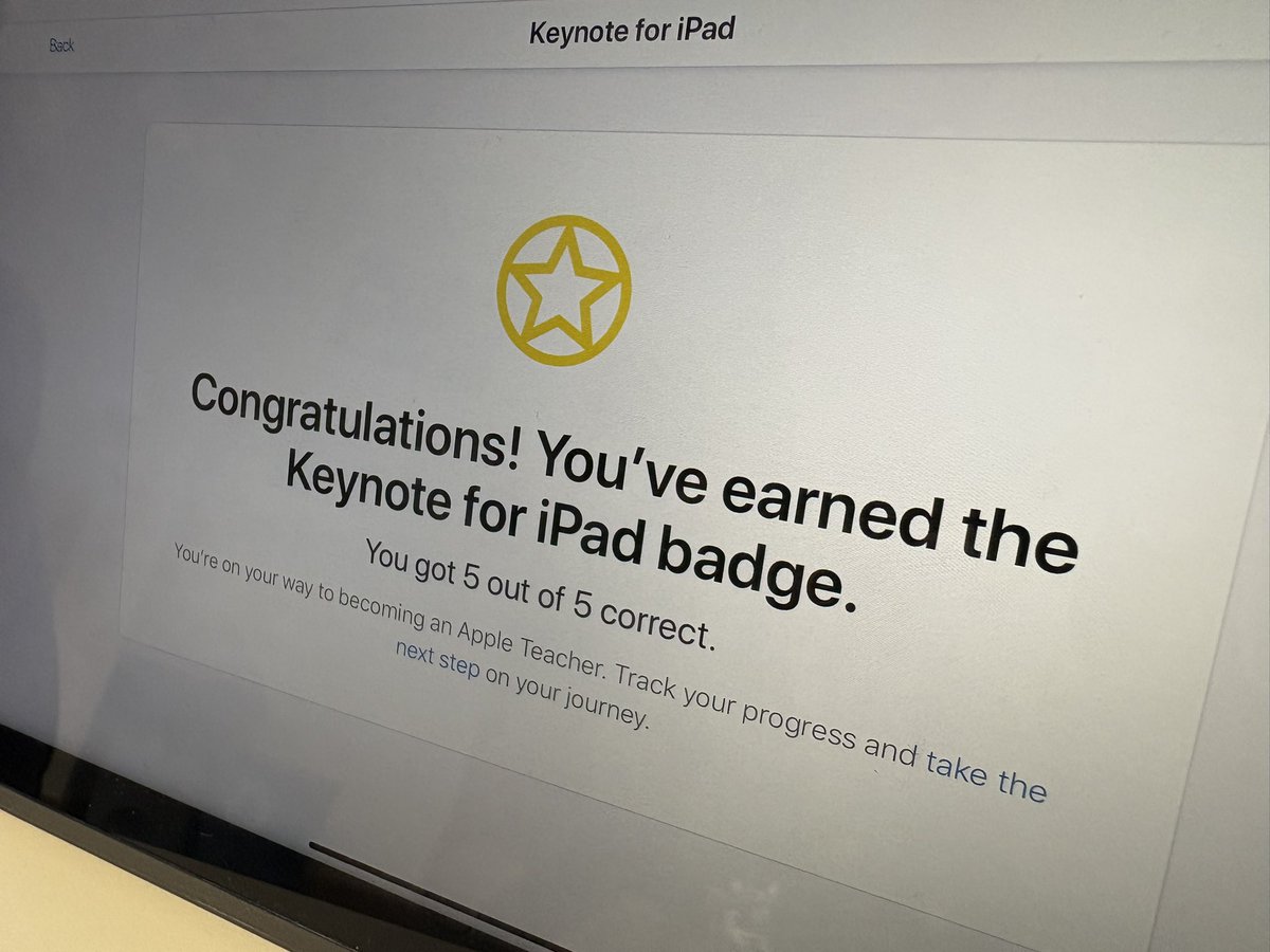 Earning those badges… #AppleRTC