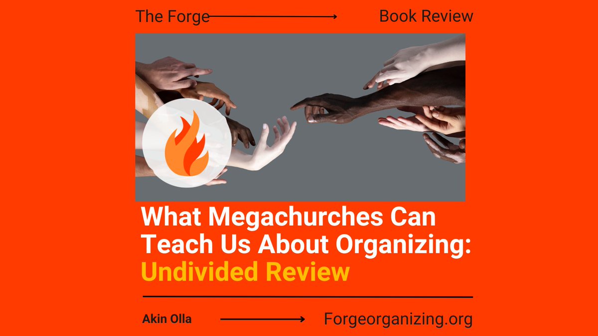 @HarhieHan 's new book about an evangelical church is packed with touching moments of vulnerability &amp; contains important lessons for organizers struggling within families &amp; structures that feel hostile to their politics and values. By @ThisisRevShow

forgeorganizing.org/article/what-m…
