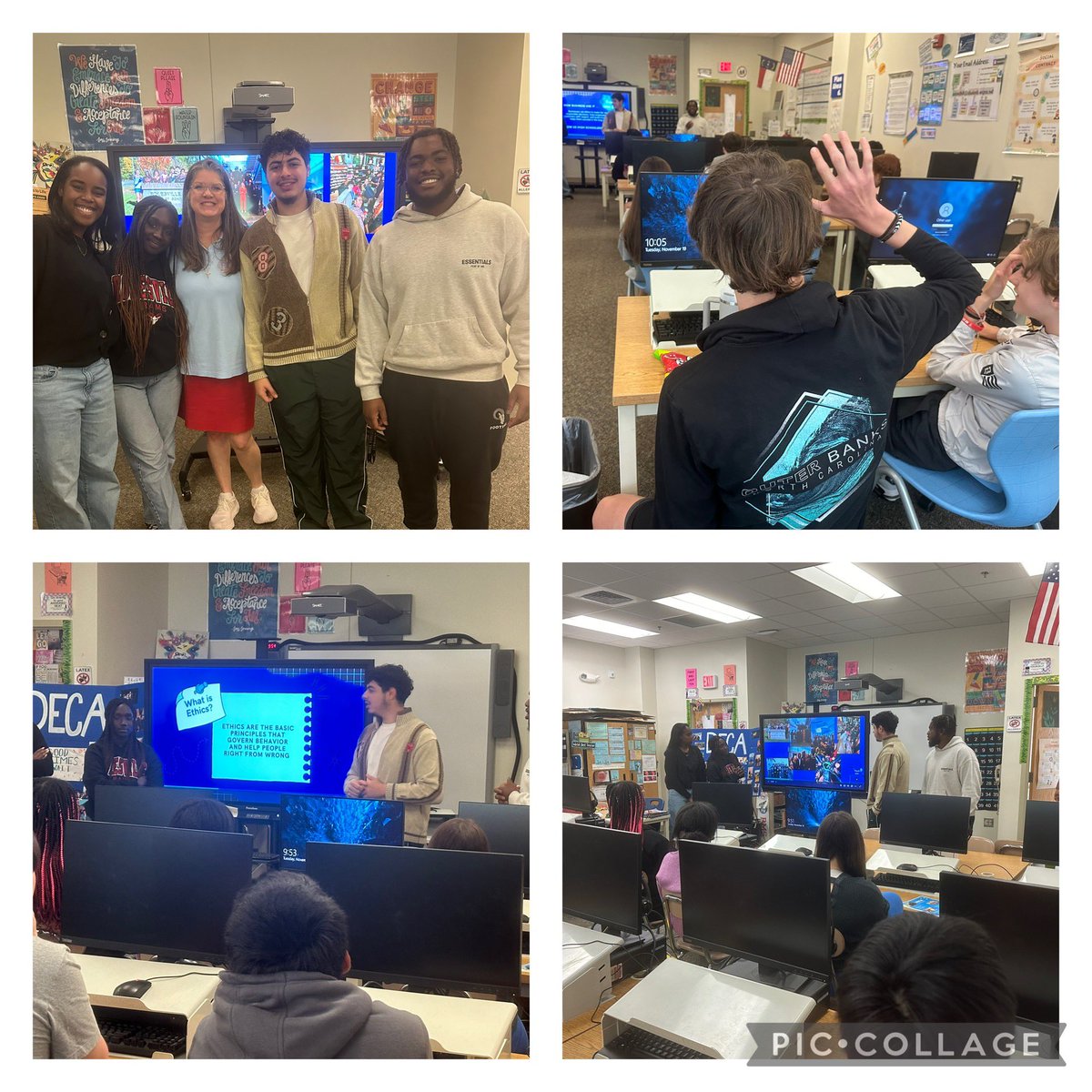 Mrs. Fiely (@mrsfiely) on Twitter photo Thank you to <a href="/RolesvilleRams/">Rolesville HS</a> DECA chapter for the fantastic work they did with our <a href="/RolesvilleMS/">Rolesville MS</a> students facilitating an interactive activity focused on ethical decision making. Thank you to <a href="/RolesvilleRams/">Rolesville HS</a> DECA chapter for the fantastic work they did with our <a href="/RolesvilleMS/">Rolesville MS</a> students facilitating an interactive activity focused on ethical decision making.