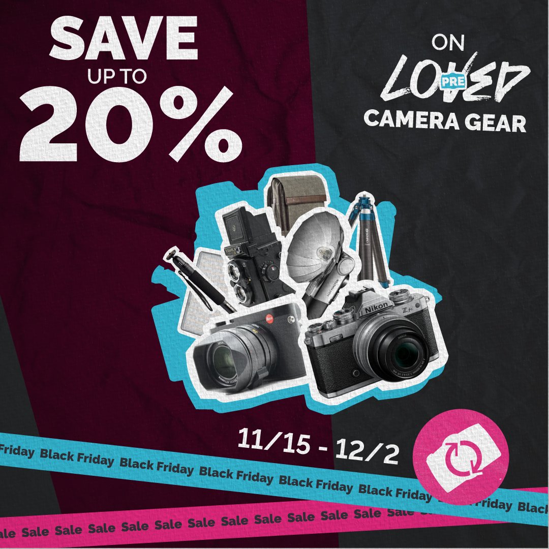 UsedPhotoPro's tweet photo. Swipe to see our hottest Black Friday Deals now thru December 2nd! 📸🔥💰
These are the biggest savings we'll be offering all year long! 
Click the link for more! 
https://t.co/3ZUpwvVdhJ
#UsedPhotoPro https://t.co/7H9GNeWqIn