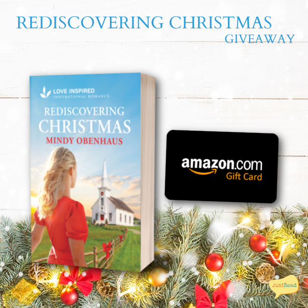 familymgrkendra's tweet photo. (1) winner will receive a signed copy of Rediscovering Christmas and a $25 Amazon gift card! (see JustRead website for details) Enter giveaway via @justreadtours #Giveaway #justreadtours #RediscoveringChristmas #HopeCrossing #MindyObenhaus #LoveInspired https://t.co/kjv5D59FQF