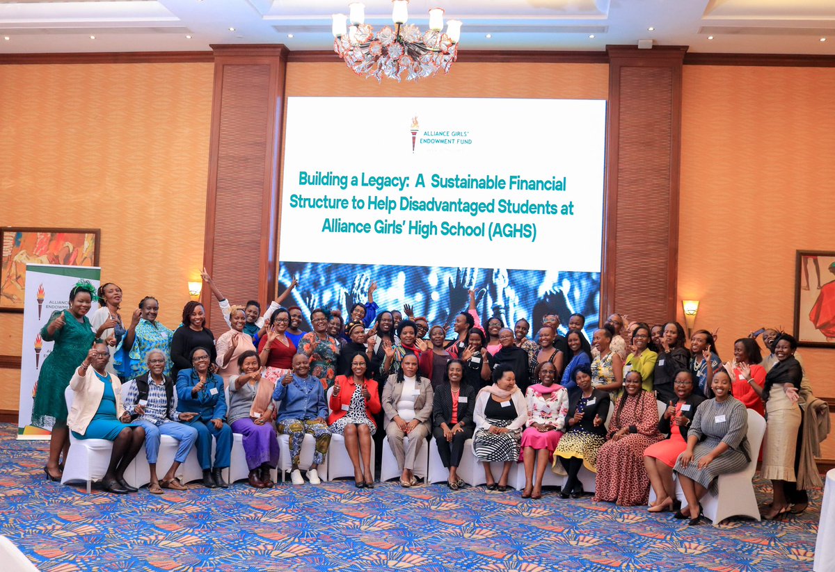 Thank you to all guests who attended yesterday’s fundraising High Tea to support the AGHS endowment fund. The trustees presented the vision for the fund as we embark on the Journey to One Hundred which aims to build a KSh. 100M endowment.

alliancegirlsalumni.org/endowment-fund