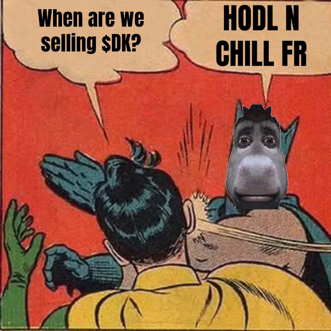 batman_memecoin's tweet image. GM $DK WE ARE NEVER SELLING 🚀🚀🚀💎🙌