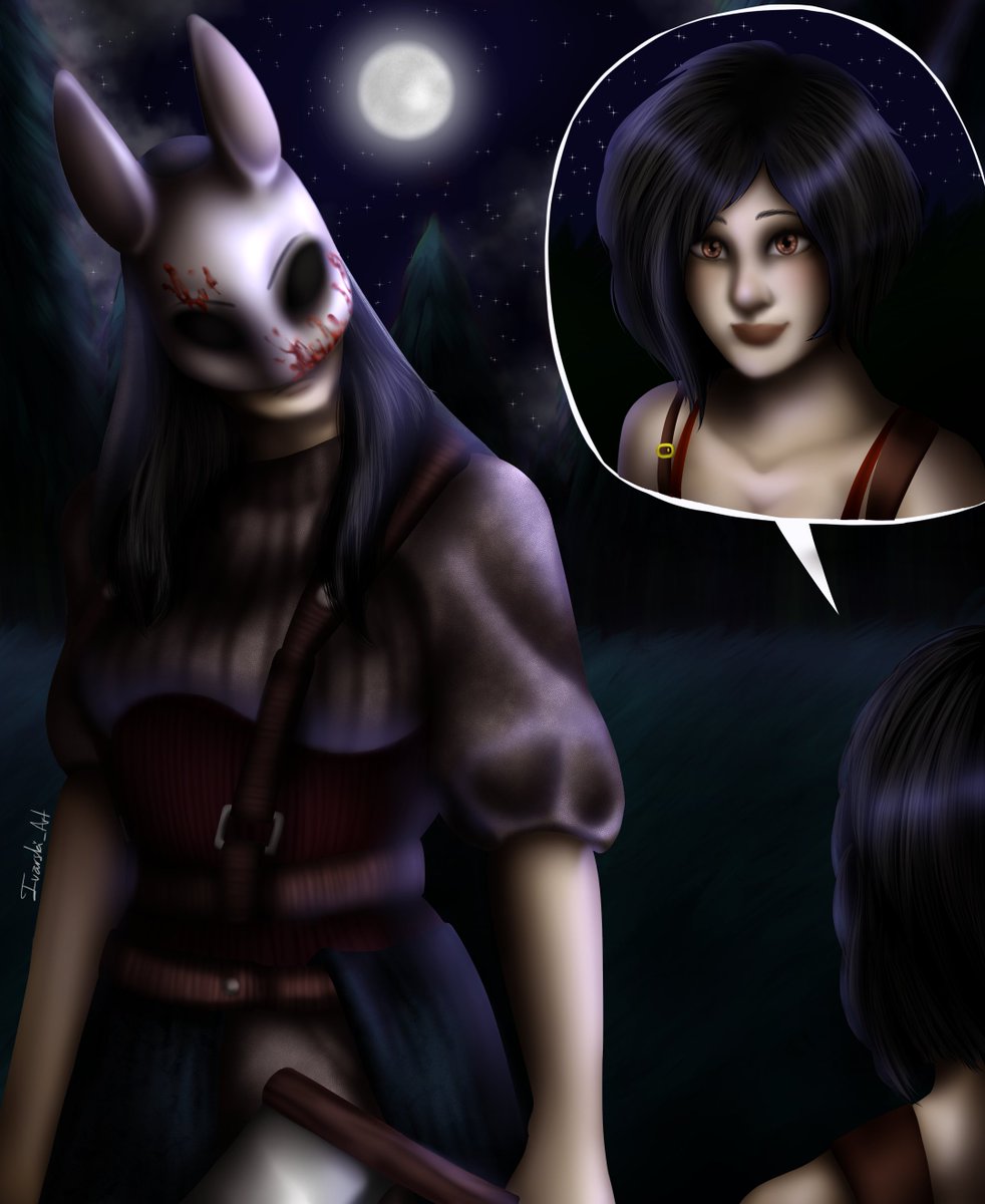 "Your beauty never ever scared me"

Huntress and Ada Wong, Dead by Daylight.
#fanart #dbdfanart #dbd #DeadbyDaylight