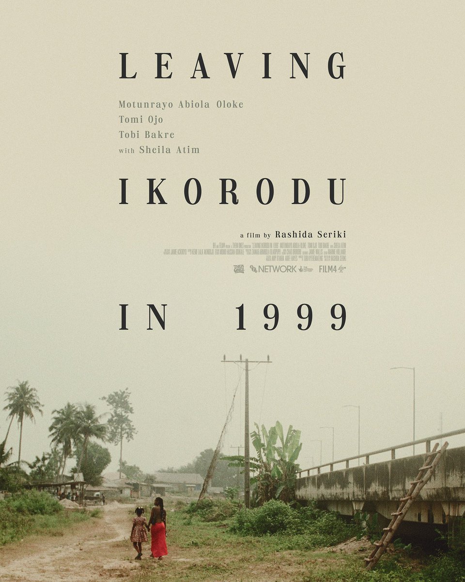 tobikyere's tweet photo. poster for our BFI/Film4 short, Leaving Ikorodu In 1999 (2024, dir. Rashida Seriki). https://t.co/xXXfRWgh1c