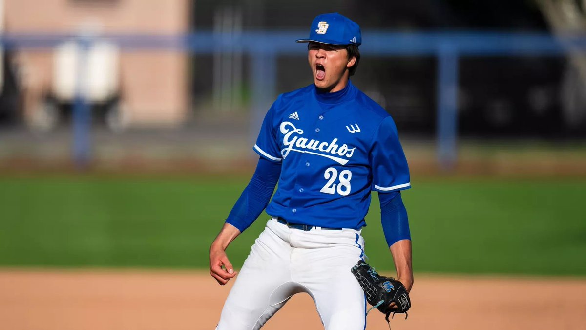 D1Baseball (@d1baseball) on Twitter photo Coming off a strong freshman season that saw him post a 3.83 ERA and five saves in 47 innings, <a href="/jackflora05/">Jackson Flora</a> looked like a Friday ace this fall.
The <a href="/UCSB_Baseball/">UC Santa Barbara Baseball</a> righty showed a 96-98 mph fastball and a wipeout slider. Coming off a strong freshman season that saw him post a 3.83 ERA and five saves in 47 innings, <a href="/jackflora05/">Jackson Flora</a> looked like a Friday ace this fall.
The <a href="/UCSB_Baseball/">UC Santa Barbara Baseball</a> righty showed a 96-98 mph fastball and a wipeout slider.