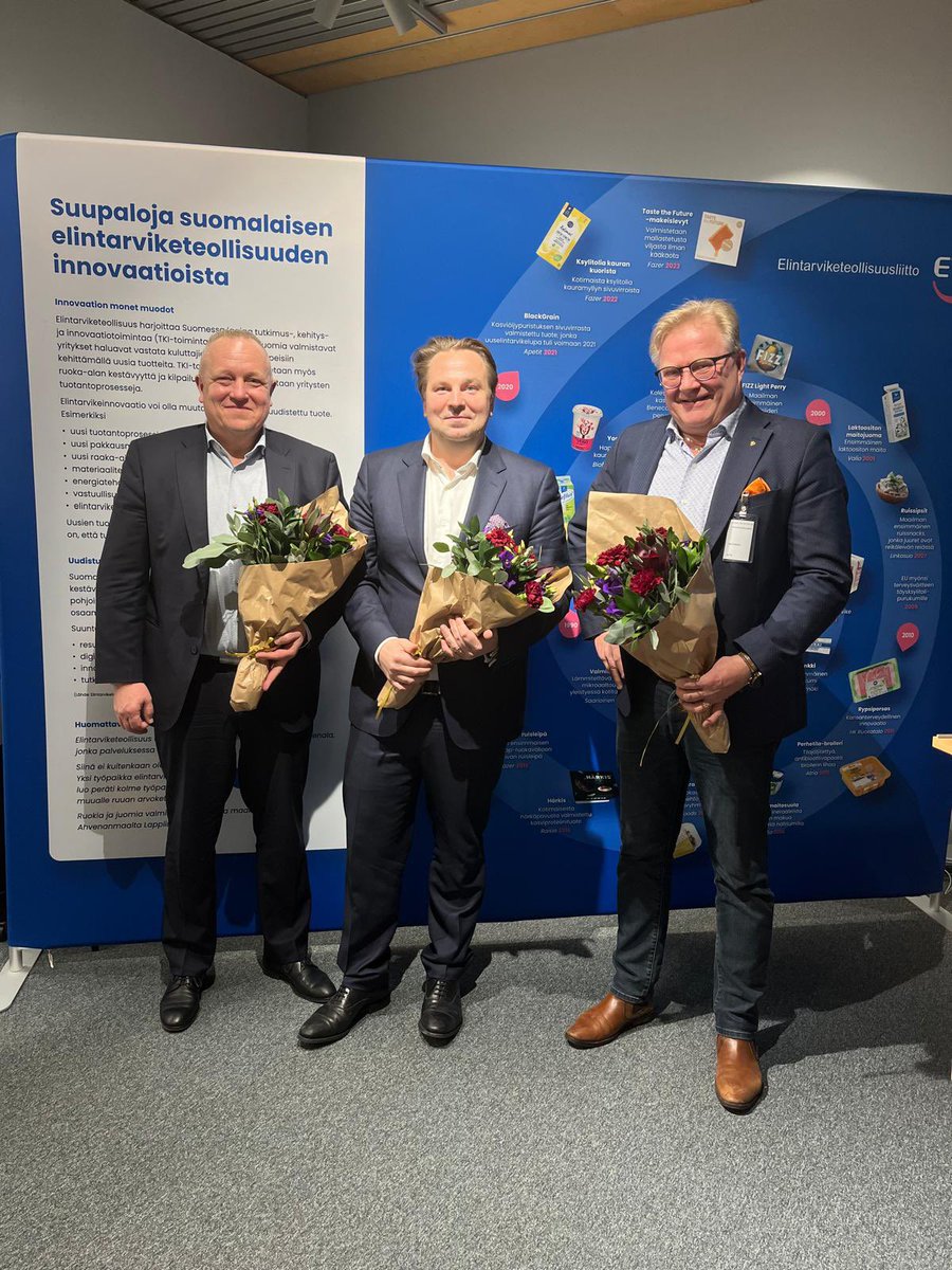 Syyskokous takana. <a href="/Atria_Oyj/">Atria Oyj</a> toimitusjohtaja Kai Gyllström valittiin <a href="/ETL_fi/">ETL</a> hallituksen uudeksi puheenjohtajaksi. Varapuheenjohtajina jatkavat  <a href="/ElonenOy/">Elonen Oy Leipomo</a> toimitusjohtaja Jari Elonen ja <a href="/Hartwall/">Hartwall</a> toimitusjohtaja Kalle Järvinen. Onnea valituille!