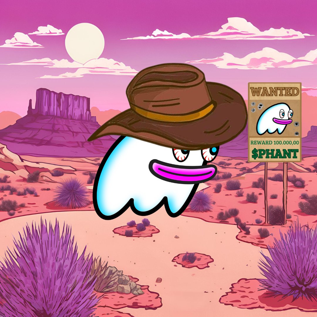 PHANTCOINS's tweet photo. $PHANT is in the desert, half lost...he needs your help to find a way out and get to the city of RAYDIUM...help $PHANT go to RAYDIM https://t.co/co7mIwehmt