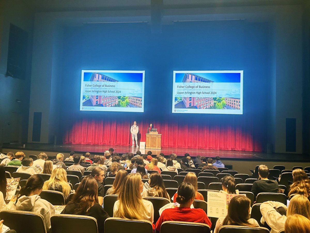 UA Schools (@ua_schools) on Twitter photo Exciting opportunities for our IB Business students! UAHS IB Business classes have hosted representatives from 3 universities — including OSU's Fisher College of Business — to share insights about pursuing business education through their programs.
#ServeLeadSucceed Exciting opportunities for our IB Business students! UAHS IB Business classes have hosted representatives from 3 universities — including OSU's Fisher College of Business — to share insights about pursuing business education through their programs.
#ServeLeadSucceed