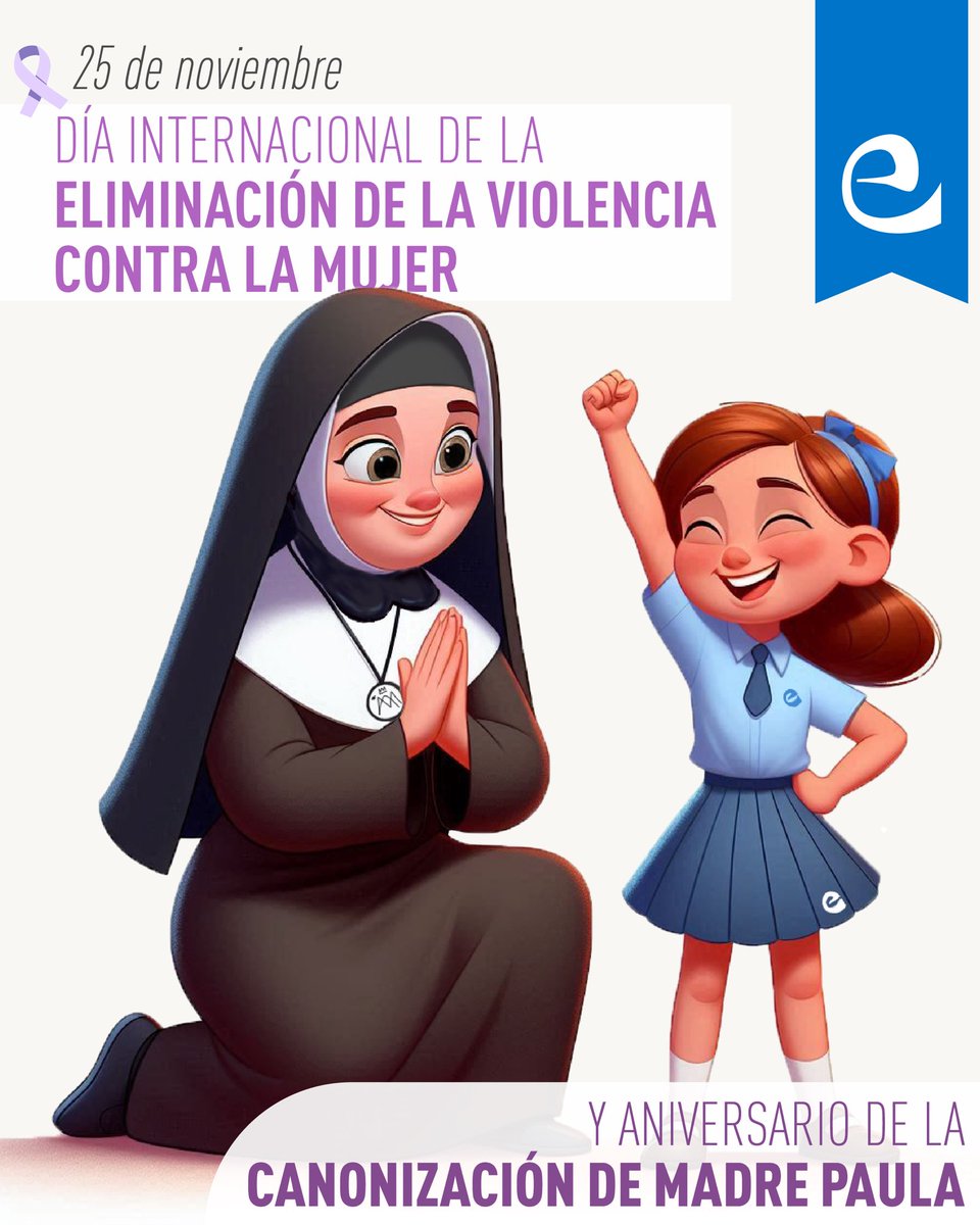 E_Pompiliano's tweet photo. Conmemoramos hoy el aniversario de la canonización de Madre Paula, el 25 de noviembre de 2001, recordando el elogio del Papa Juan Pablo II en su homilía de ese día.
#CanonizaciónPaulaMontal #PaulaMontal #MadrePaula
#AniversarioCanonización #SantaPaulaMontal https://t.co/fsxfNOrA3K