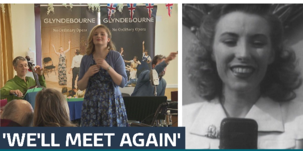 DvlMemorial's tweet photo. Did you know? In 19421 Dame Vera hosted a radio show - Sincerely Yours. Her iconic status as the “Forces’ Sweetheart” was due to the success of her radio series. The show has been turned into a new opera which is touring care homes across Sussex. 

https://t.co/AyjlKnw1t8 https://t.co/esushRwN0P