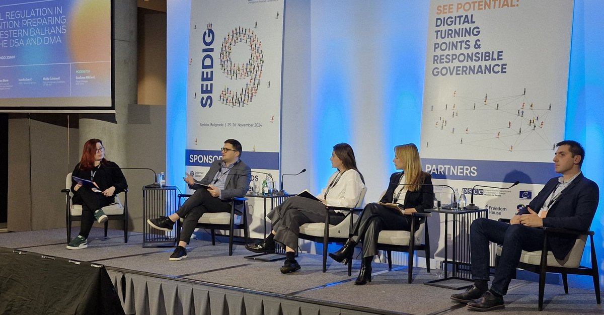 Arvin Kamberi (@arvink) on Twitter photo Preparing the Western Balkans for the EU  Digital Services Act (#DSA) and the Digital Markets Act (#DMA). The SEEDIG <a href="/SEEDIGcommunity/">SEEDIG</a> session with <a href="/AnaToskic/">Ana Toskic</a> Preparing the Western Balkans for the EU  Digital Services Act (#DSA) and the Digital Markets Act (#DMA). The SEEDIG <a href="/SEEDIGcommunity/">SEEDIG</a> session with <a href="/AnaToskic/">Ana Toskic</a>