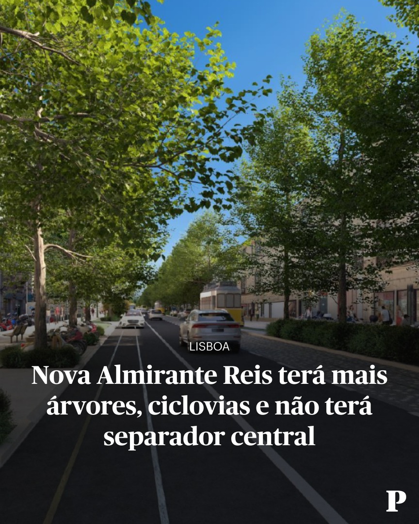 Publico's tweet photo. “Esta é a uma nova Almirante Reis que é fruto da participação das pessoas. Será feita de forma gradual e sem radicalismos”, anunciou o presidente da Câmara de Lisboa, Carlos Moedas.

Leia mais: https://t.co/FlsXqnBGDm https://t.co/IpPQdL3ctL