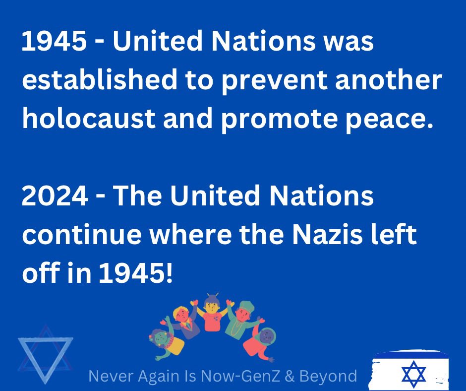 NAINGenZ_beyond's tweet image. The UN seems to continue where the Naz!s left off in 1945 . 

The UN was established in 1945, following the deadly World War II. Its primary goals were to maintain international peace and security, promote human rights, and foster social and economic development. 
#DefundUN