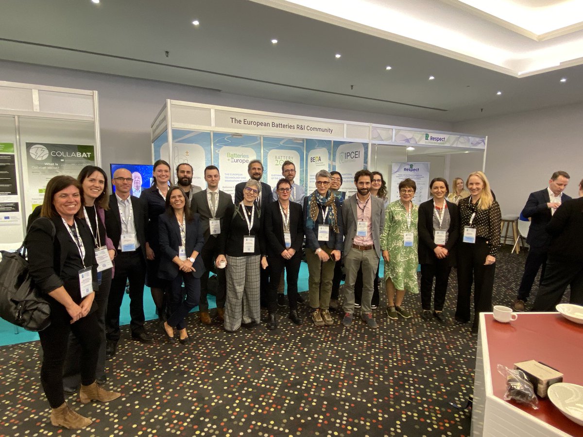 Part of the Battery 2030+ squad representing at #BID2024 💚🔋🇪🇺