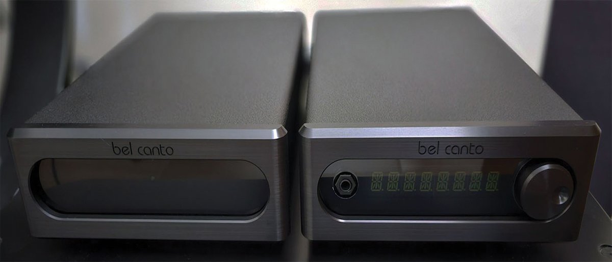 hometheatergeek's tweet image. The combination of Pre5 preamplifier and REF501S amplifier from Bel Canto’s e.One series boasts a great performance from...Check out our recent review!

#belcanto #pre5 #preamplifier #ref501s #amplifier #secrets30th

t.ly/5m8Ek

@belcantodesign