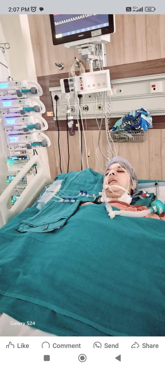 abrar_journo's tweet image. #UrgentAppeal 

21-year-old girl Aiman Zahoor from  Kashmir is currently on a ventilator in a hospital in Delhi. She urgently needs support for a liver transplant, requires a  huge amount for her treatment. Please help her in any way you can. Confirmed case 

#helpforhumanity