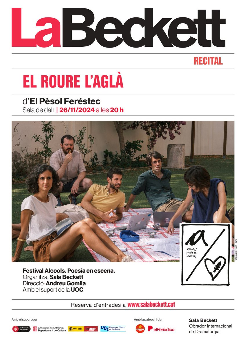 Avui a les 20h  a <a href="/salabeckett/">Sala Beckett</a> 
Gaudirem!