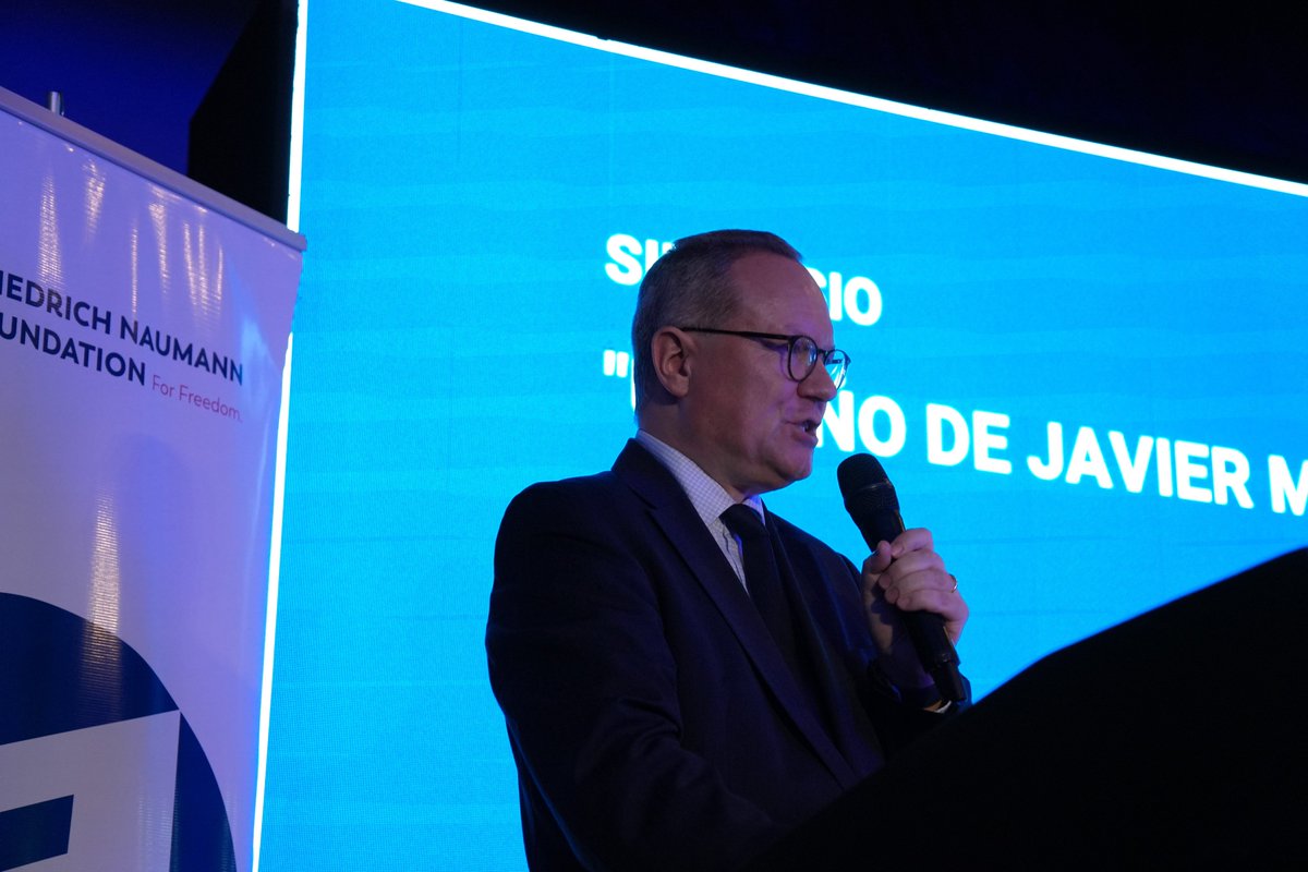 #Argentina 🇦🇷

➡️ <a href="/KH_Paque/">Karl-Heinz Paqué</a> and Dr. Hans-Dieter Holtzmann make the open remarks at the Symposium “One Year of Javier Milei: Quo Vadis Argentina?” 

🔹 Milei had taken over a disastrous economic and financial policy from the previous Peronist government under the leadership of