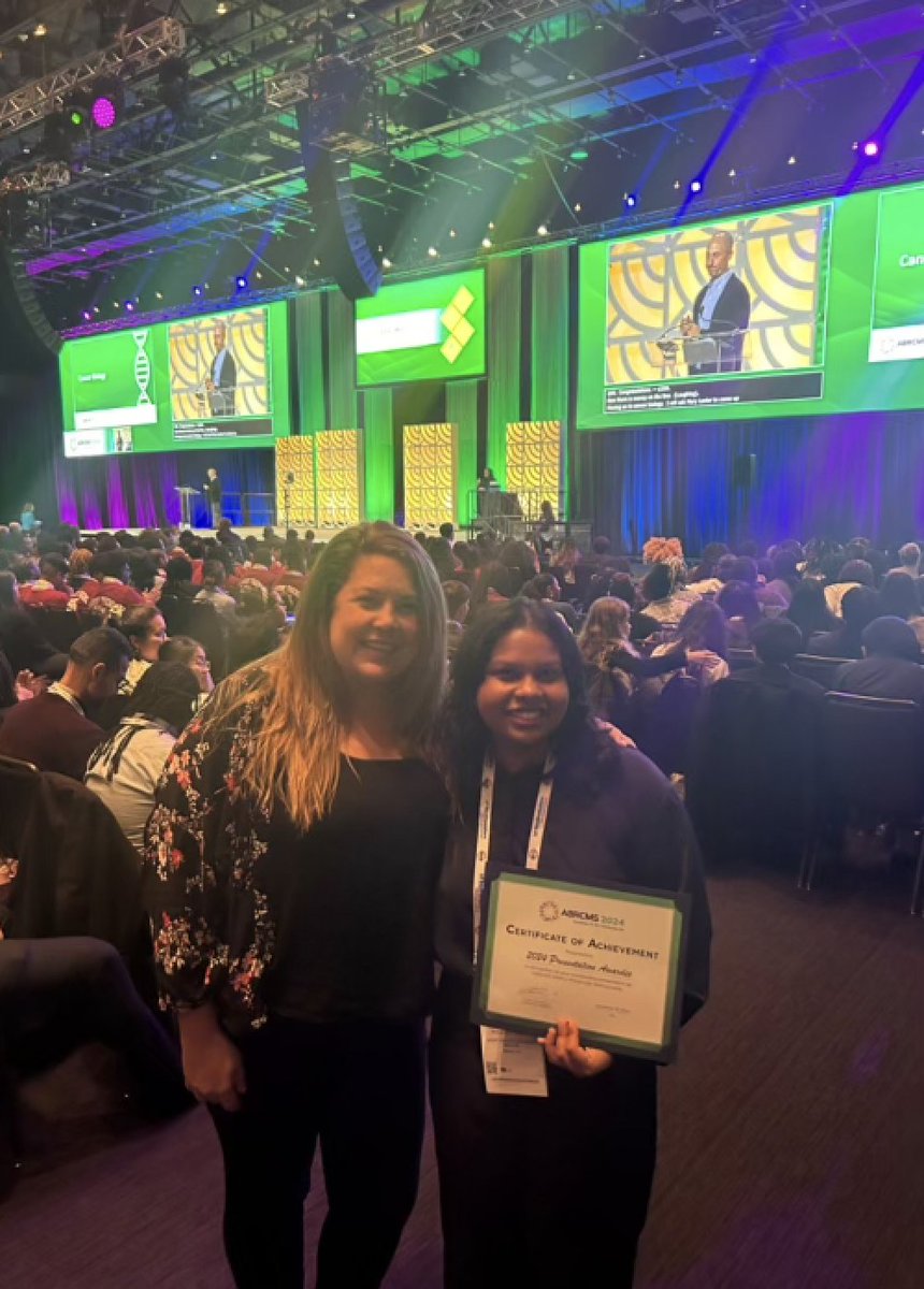 We're super proud of our former <a href="/CDM_Mentorship/">Clear Direction Mentoring</a> summer intern Pithiya D'Costa, who won a presentation prize at this years <a href="/ABRCMS/">ABRCMS</a> conference! Congratulations!! 🥳🤩 #womeninSTEM  #whoruntheworld #stemeducation <a href="/nyulangoneortho/">NYU Langone Orthopedics</a> <a href="/nyulangone/">NYU Langone Health</a> <a href="/nyugrossman/">NYU Grossman School of Medicine</a>