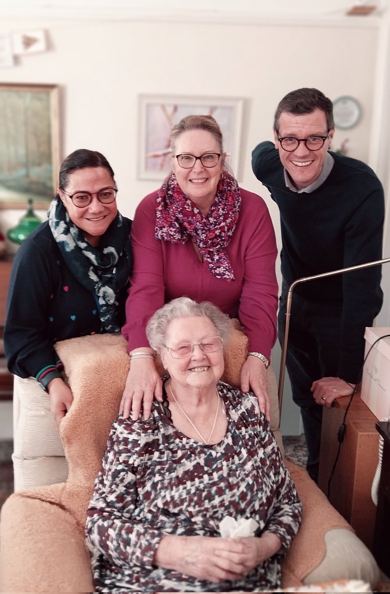 EventideHomes's tweet photo. What a privilege to be able to celebrate your 
104th Birthday here, today 🥳

💐Many happy returns May💐

From us all here at Eventide homes🎂
.
.
.
#BirthdayCelebration 
#eventidehomescharity 
#almshouses 
#Bournemouth 
#Dorset https://t.co/nUYg6J08Uy