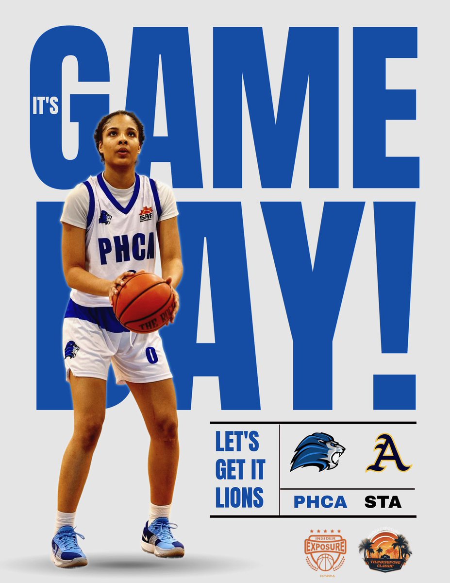 Potters House Christian Academy WBB 🦁 (@phca_gbb) on Twitter photo Attention college coaches 🗣️ Come check out the PHCA LIONS on our last day in the IE Thanksgiving Classic ! <a href="/InsiderExposure/">InsiderExposure</a> <a href="/thegrindsession/">The Grind Session</a> <a href="/SherrandaR/">Sherranda Reddick, M.S</a> 📍San Jose Prep 📍 Attention college coaches 🗣️ Come check out the PHCA LIONS on our last day in the IE Thanksgiving Classic ! <a href="/InsiderExposure/">InsiderExposure</a> <a href="/thegrindsession/">The Grind Session</a> <a href="/SherrandaR/">Sherranda Reddick, M.S</a> 📍San Jose Prep 📍