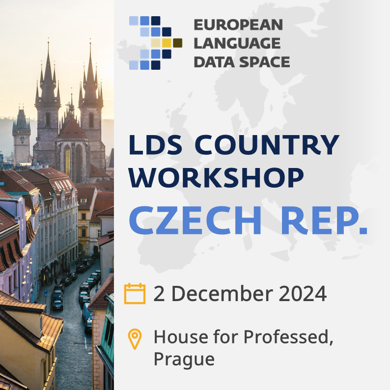 prg.ai (@prg_ai) on Twitter photo 🌐 Join us for a Language Data & Technology Seminar in Prague!
✨ Hear from experts in <a href="/seznam_cz/">Seznam.cz</a>, <a href="/PhrasePlatform/">Phrase</a>, <a href="/UniKarlova/">Univerzita Karlova</a>, <a href="/EU_Commission/">European Commission</a> & learn about funding opportunities in CZ from <a href="/msmtcr/">MŠMT</a>!
🔗 Details: language-data-space.ec.europa.eu/events/lds-cou…
Register here: ec.europa.eu/eusurvey/runne… 🌐 Join us for a Language Data & Technology Seminar in Prague!
✨ Hear from experts in <a href="/seznam_cz/">Seznam.cz</a>, <a href="/PhrasePlatform/">Phrase</a>, <a href="/UniKarlova/">Univerzita Karlova</a>, <a href="/EU_Commission/">European Commission</a> & learn about funding opportunities in CZ from <a href="/msmtcr/">MŠMT</a>!
🔗 Details: language-data-space.ec.europa.eu/events/lds-cou…
Register here: ec.europa.eu/eusurvey/runne…
