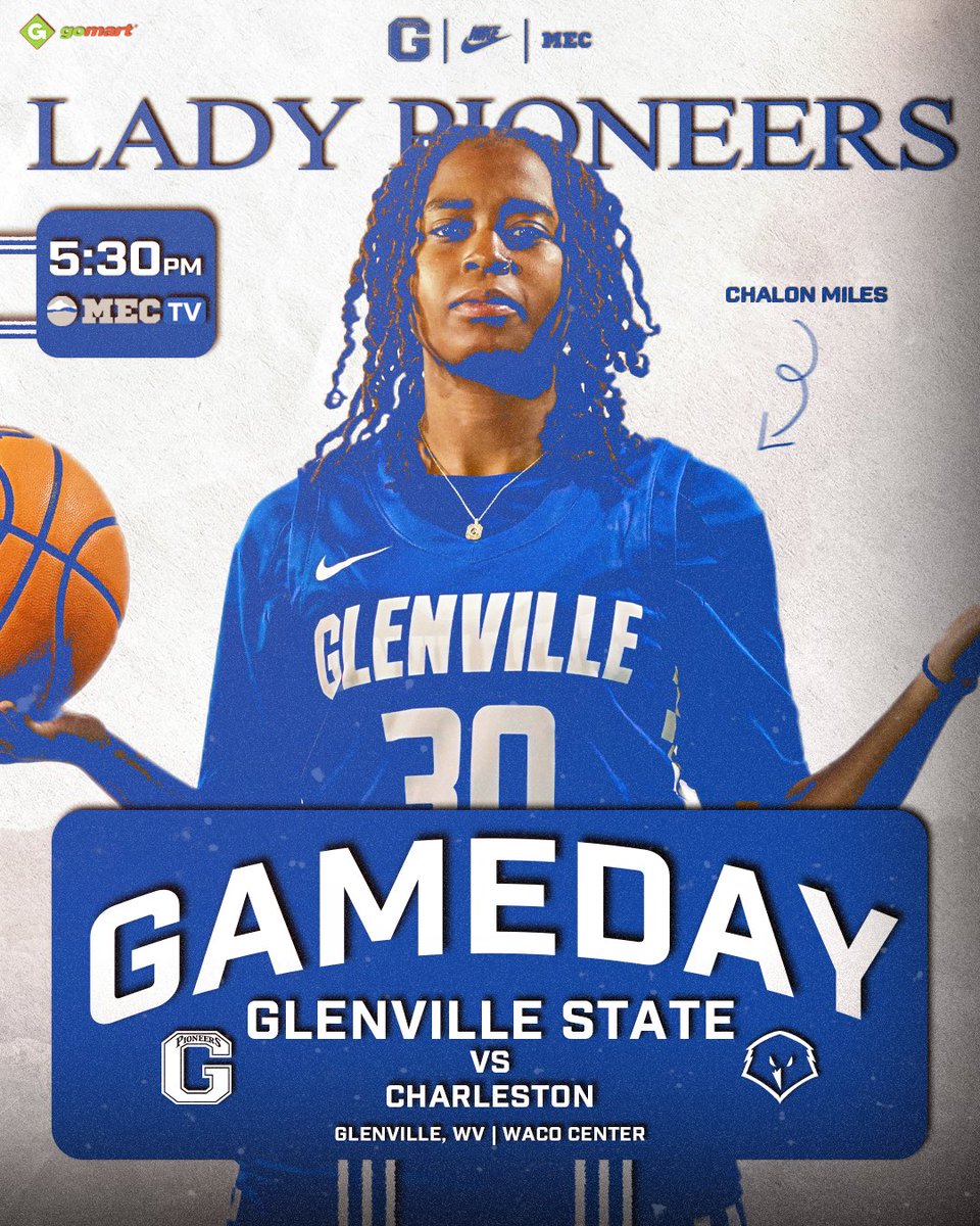 𝐆𝐀𝐌𝐄𝐃𝐀𝐘!

🆚 Charleston
⌚️ 5:30 p.m.
🏟️ Waco Center
📺 bit.ly/44N8uiA
📊 bit.ly/3sEdj0y

#GoPioneers