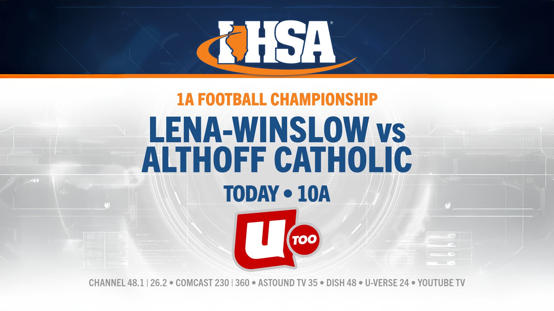 WCIU, The U on X: &ldquo;Our @IHSA_IL State Championships coverage kicks 