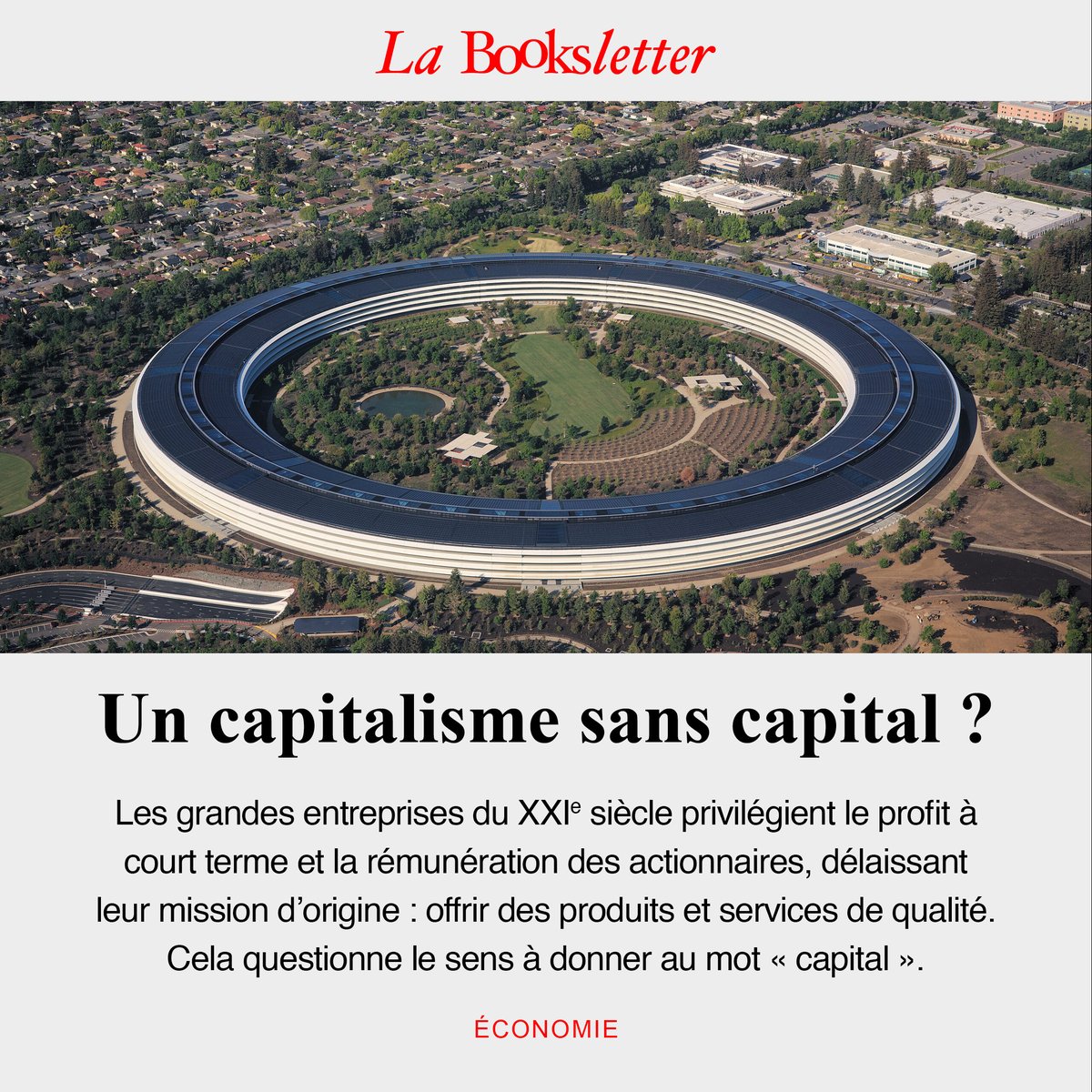 Les entreprises du 21e siècle diffèrent beaucoup de celles d’autrefois. Dans son livre The Corporation in the 21st Century, l’économiste britannique <a href="/ProfJohnKay/">John Kay</a> analyse ces transformations et leurs implications. Découvrez l’article de La Booksletter ☛ books.fr/la-notion-de-c…