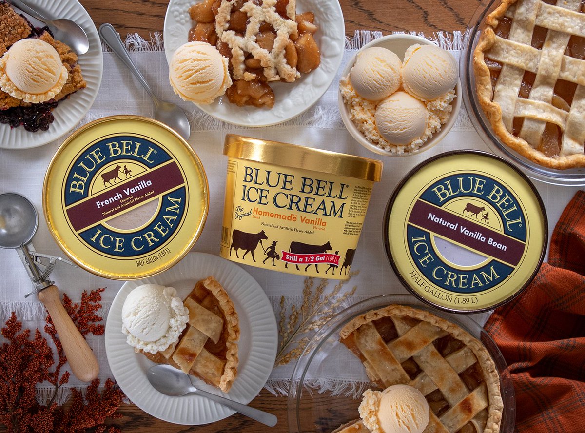 May all of your pies be topped with Blue Bell. 🥧

Happy Thanksgiving! 🦃

#bluebell #icecream #bluebellicecream #Thanksgiving #pie #dessert #pieandicecream