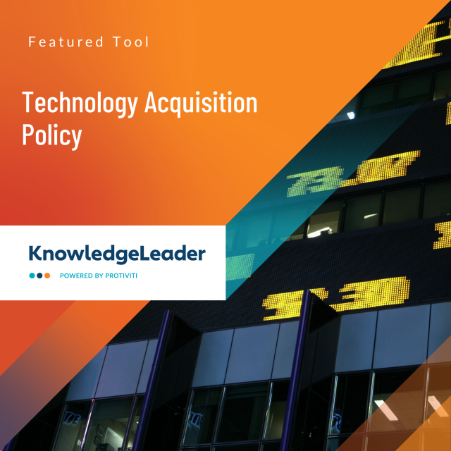 LarkScheierman's tweet photo. Establish your organization’s guidelines for the acquisition of technology, equity and other nonmarketable investments with our Tech Acquisition Policy. #AP #Accounting #HR https://t.co/ralDANQWY0 https://t.co/WUdVS7xVGy