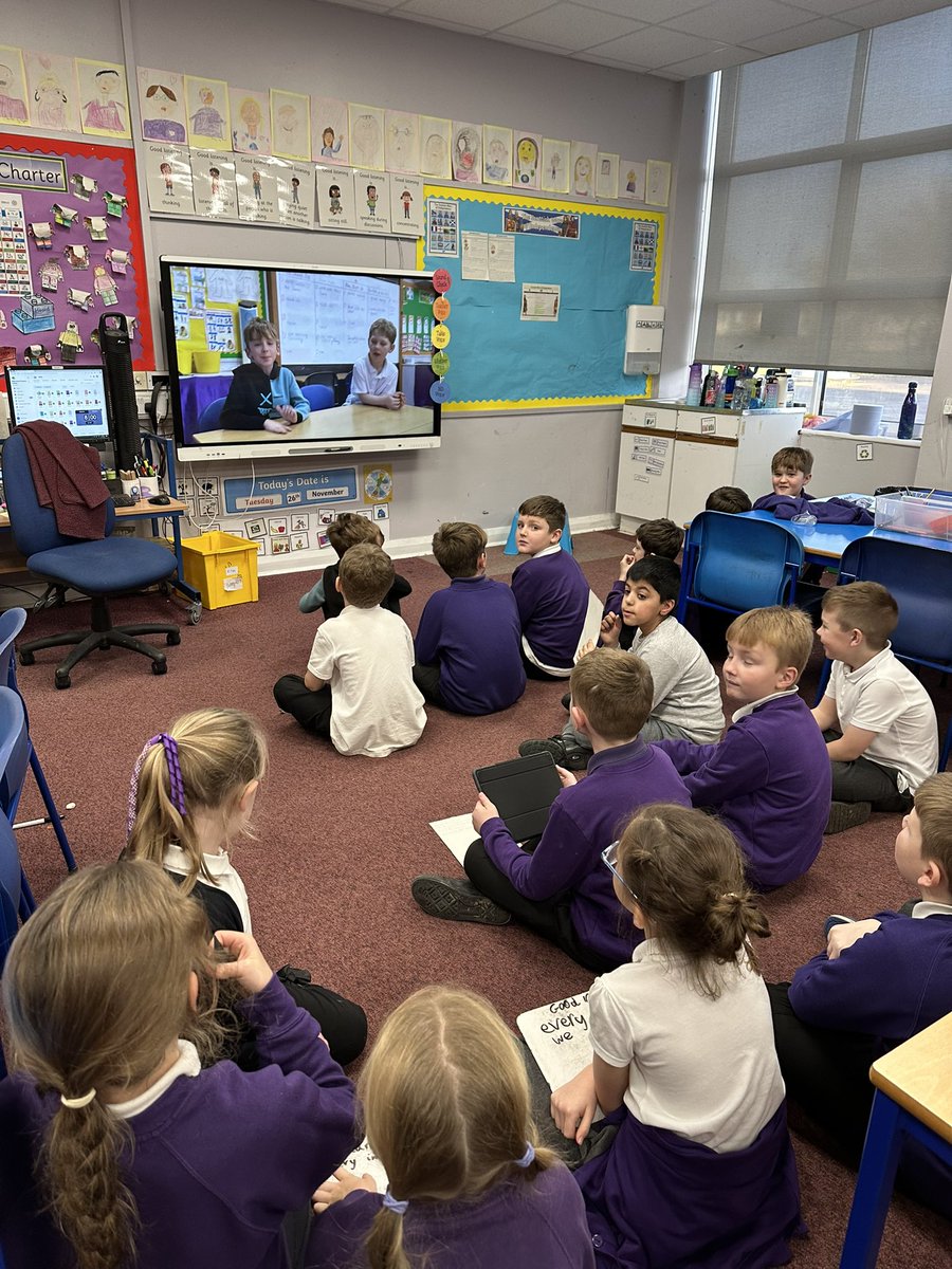 We were so engrossed with our <a href="/BPSRights/">BPSRights</a> News Report that this is the only picture we took 🤦🏻‍♀️ But we created some excellent reports in our groups and enjoyed sharing them on our Apple TV 👏🏼