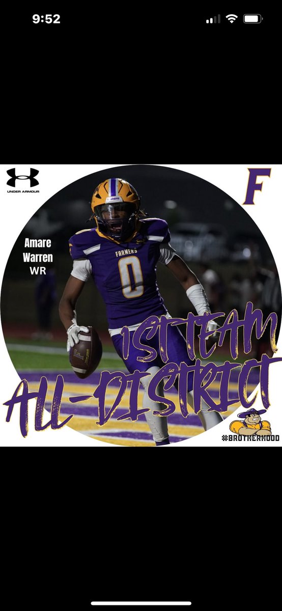 1st Team WR!!! Just a sophomore. <a href="/CoachZacQuinlan/">Zac Quinlan</a>
