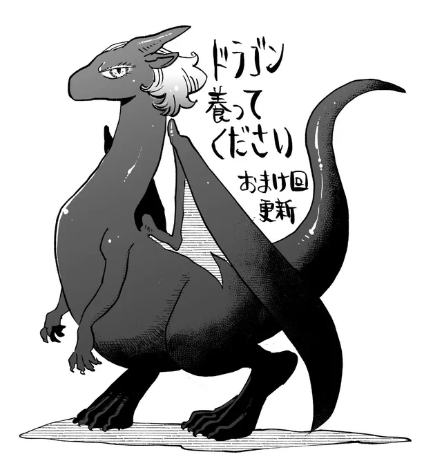 「ドラゴン養ってください」今回は牧瀬さんによるおまけと呼ぶには余りに贅沢なおまけ回更新です。黒イルセラ、良いな… 