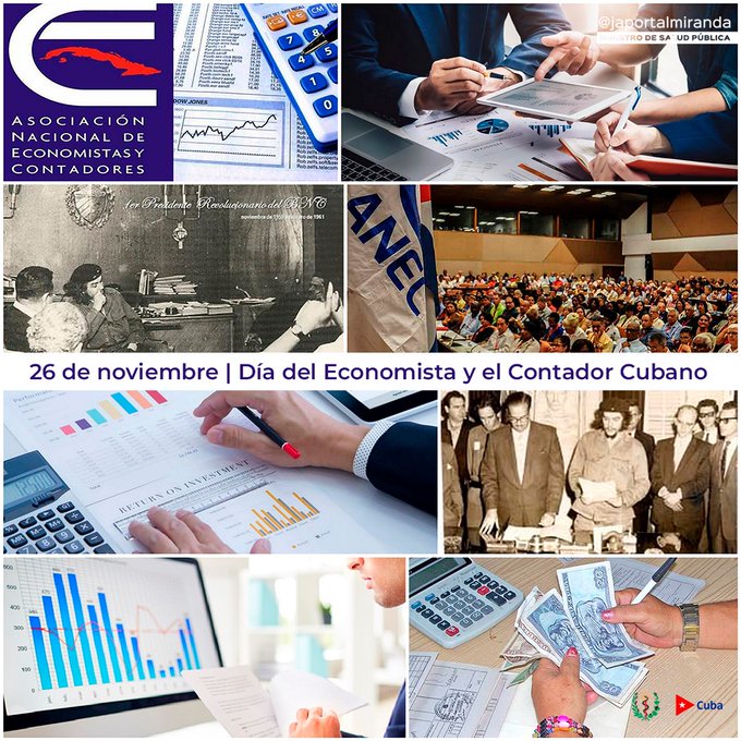 Muchas felicidades a nuestros economistas y contador cubano en este día. #CubaPorLaVida