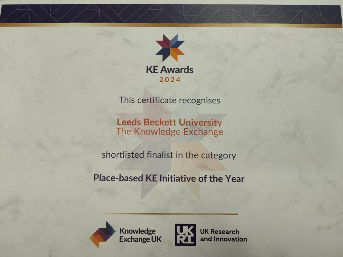 The Knowledge Exchange (TKE) at Leeds Beckett tweet media