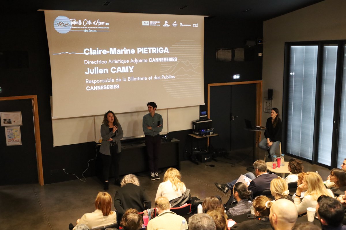CANNESERIES (@canneseries) on Twitter photo CANNESERIES s’attelle toute l’année à découvrir les nouveaux talents qui écriront les séries de demain 🖋️
Dans ce cadre, le Festival a été heureux de participer à la seconde édition de Talents Côte d’Azur jeudi 21 novembre aux studios <a href="/CBastideRouge/">Cannes Bastide Rouge</a>, un évènement dédié aux CANNESERIES s’attelle toute l’année à découvrir les nouveaux talents qui écriront les séries de demain 🖋️
Dans ce cadre, le Festival a été heureux de participer à la seconde édition de Talents Côte d’Azur jeudi 21 novembre aux studios <a href="/CBastideRouge/">Cannes Bastide Rouge</a>, un évènement dédié aux