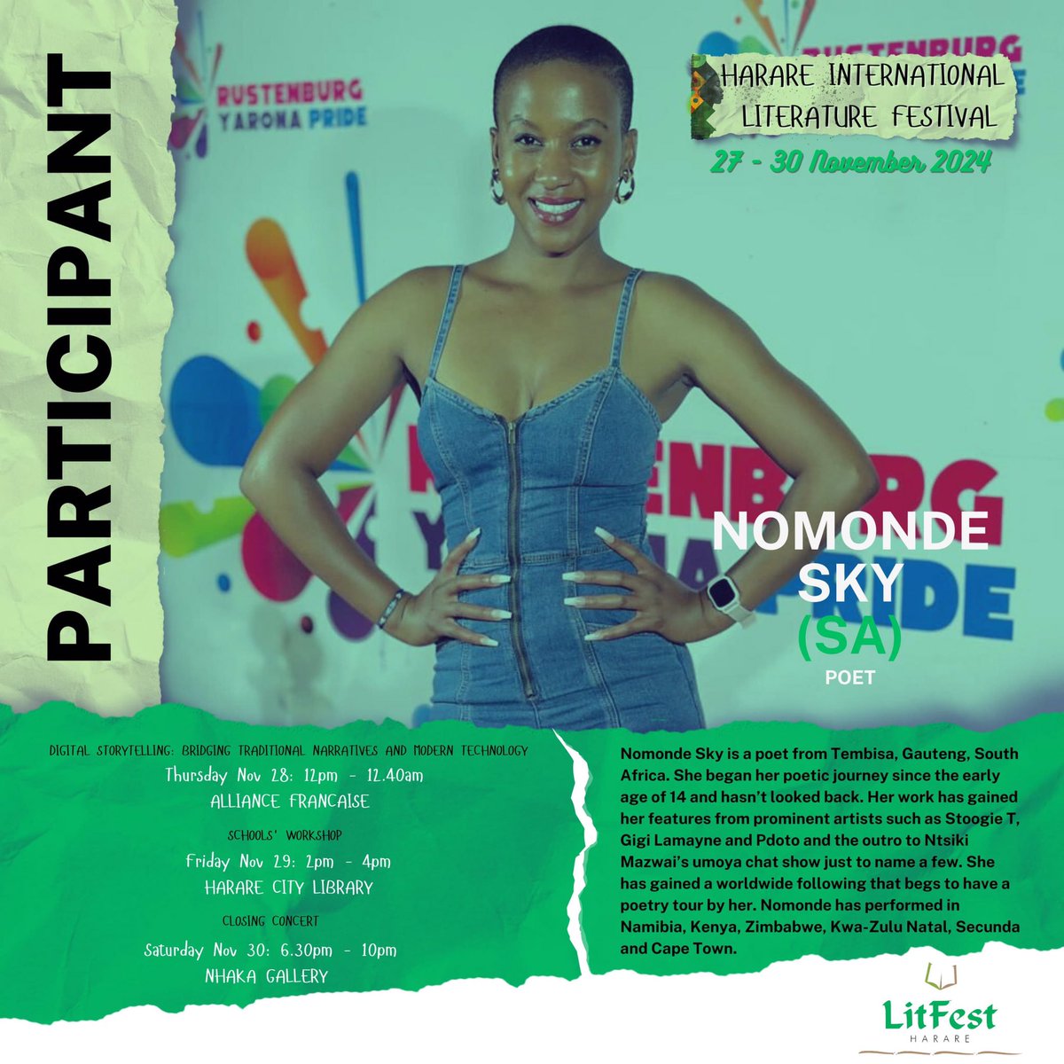 Nomonde_sky's tweet photo. Dear Zim; I come back.❤️🤗🤗🇿🇼🇿🇼🇿🇼

#nomondesky #word #iam #her #litfest #Zimbabwe https://t.co/P9u3upT7zc