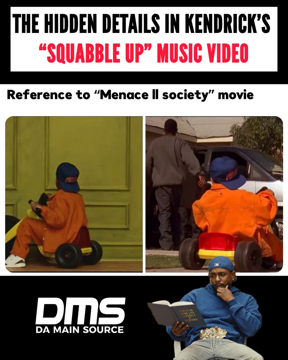 Did you notice these easter eggs in #KendrickLamar #SquabbleUp video?