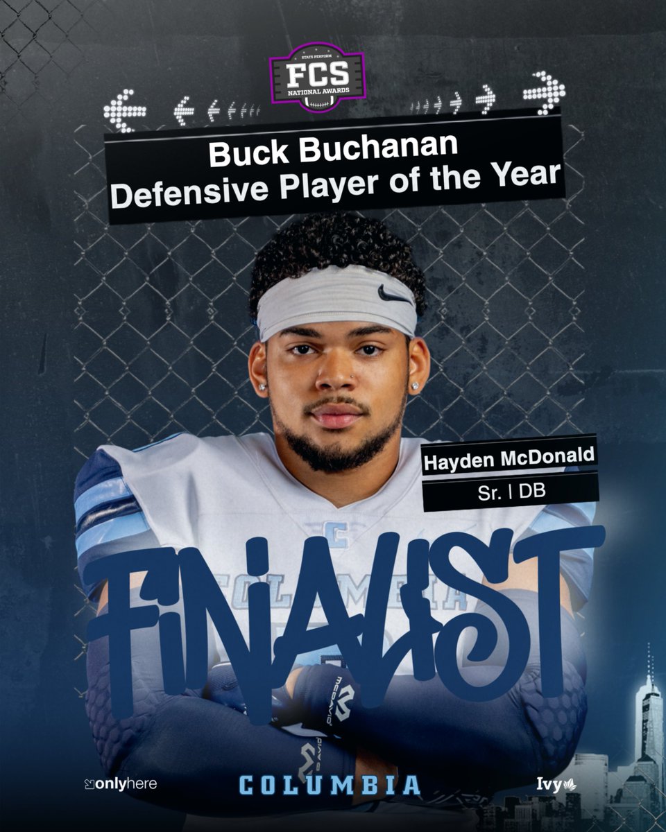 𝐒𝐀𝐘 𝐇𝐀𝐘!

Hayden McDonald is a Buck Buchanan Award Finalist!

📰 bit.ly/41actaN

F.I.G.H.T.

#RoarLionRoar 🦁 // #OnlyHere 🗽